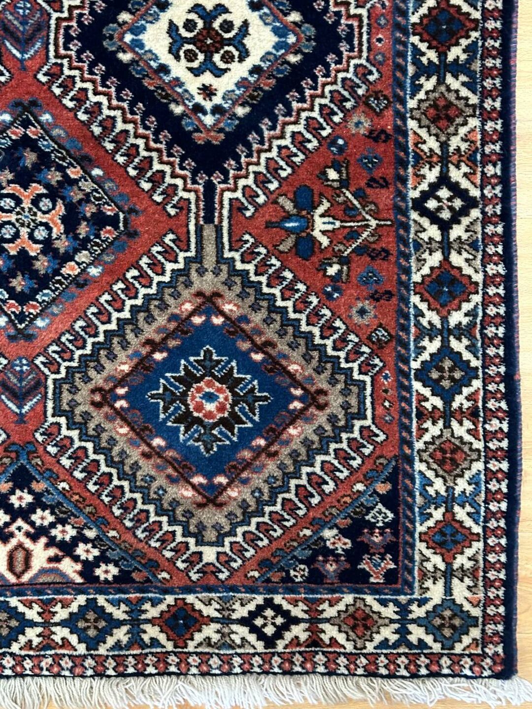 2 X 0.8 M Persian Yalameh Runner Rug - Image 3