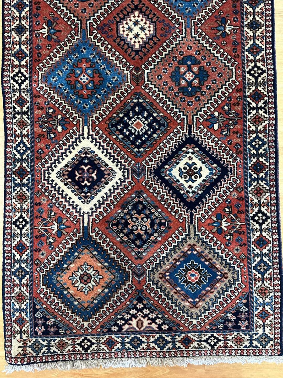 2 X 0.8 M Persian Yalameh Runner Rug - Image 6