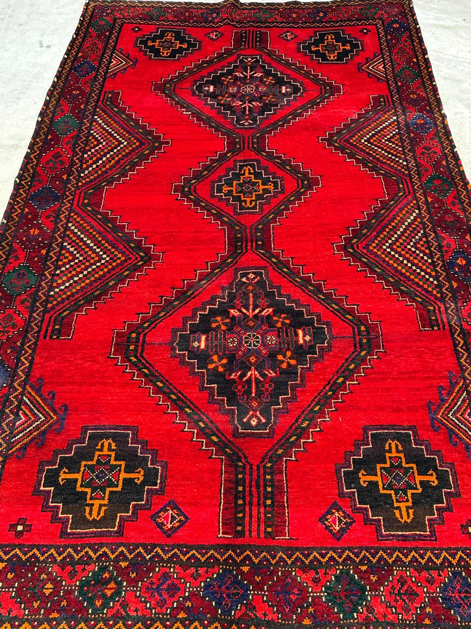 3x1.7M Hamedan Persian Rug - Image 7