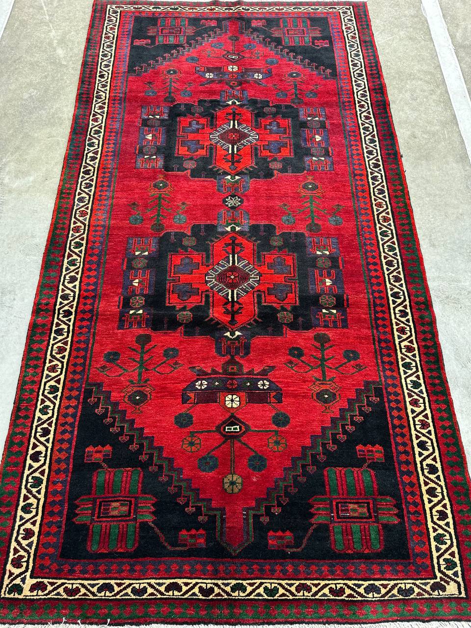 3x1.5M Hamedan Persian Rug - Image 2