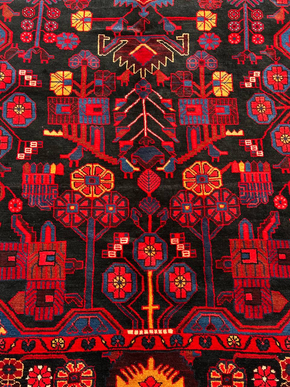 3.4x1.7M Tribal Nahavand Rug - Image 5