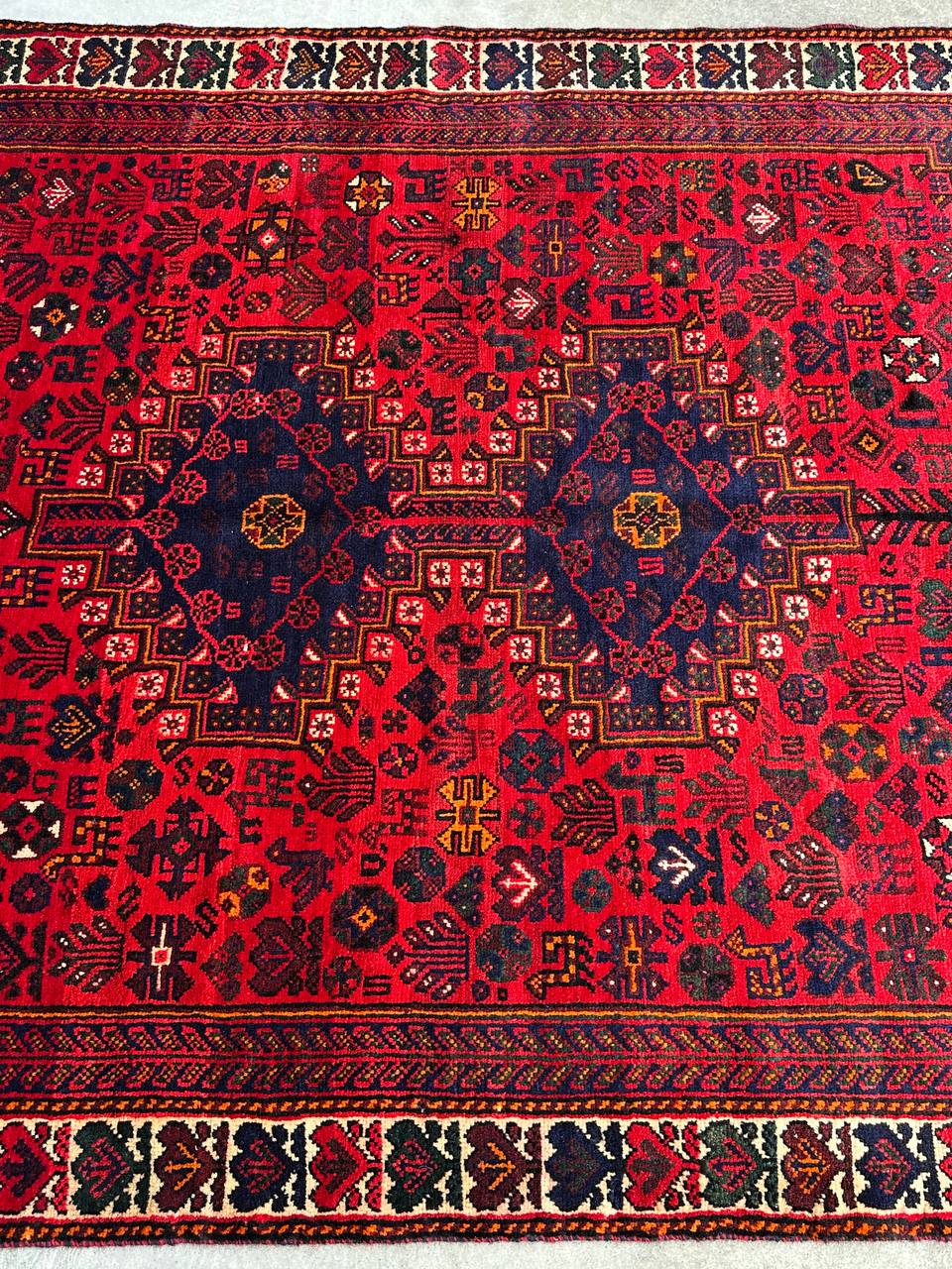 2.8x1.8M Qashghai Shiraz Rug - Image 6