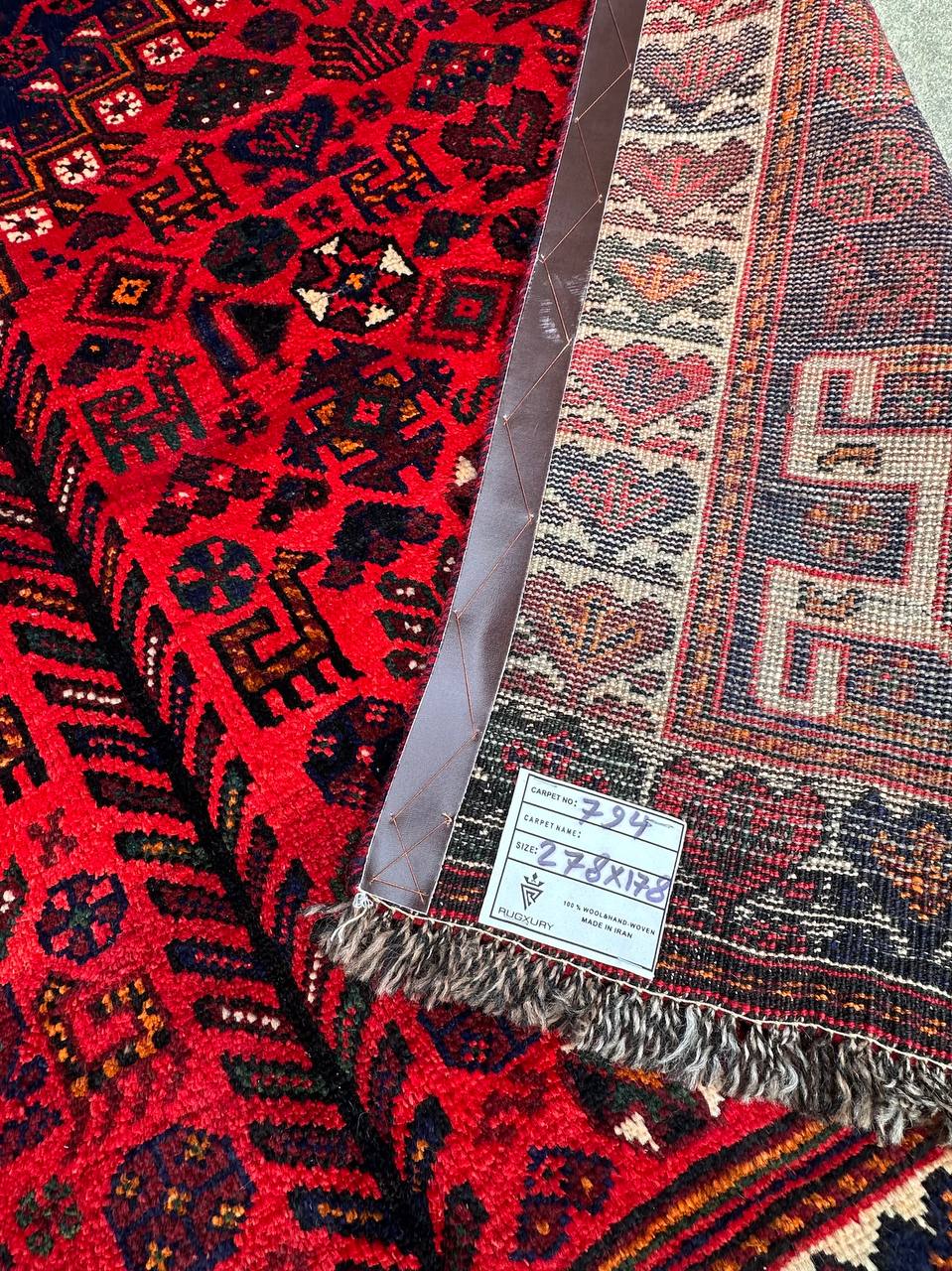 2.8x1.8M Qashghai Shiraz Rug - Image 10