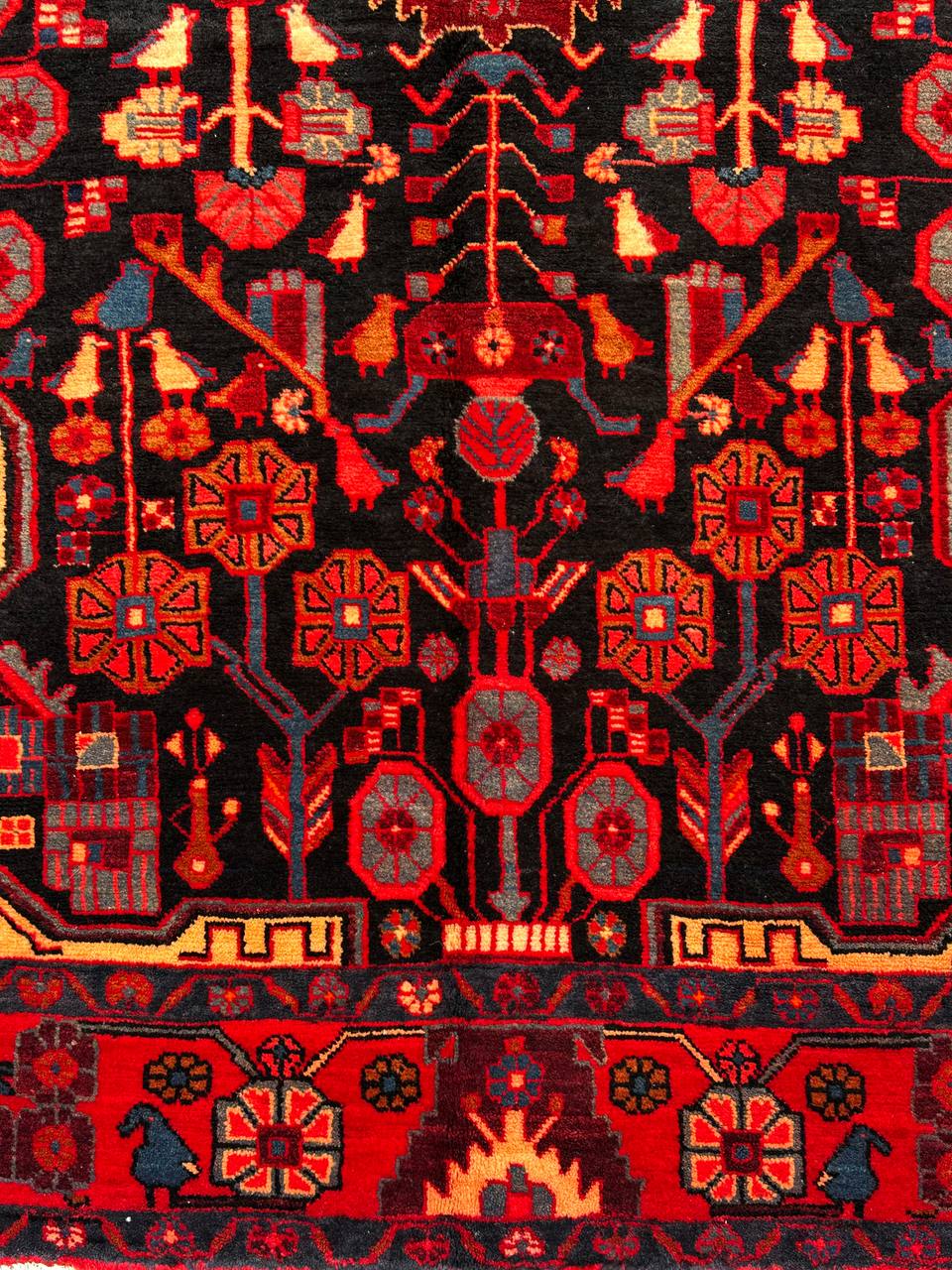 3x1.6M Tribal Nahavand Rug - Image 4