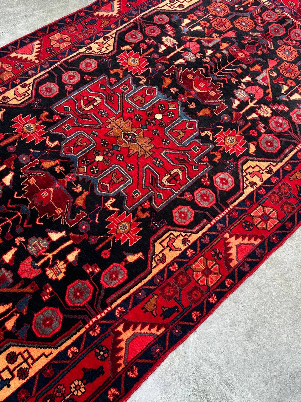 3x1.6M Tribal Nahavand Rug - Image 6