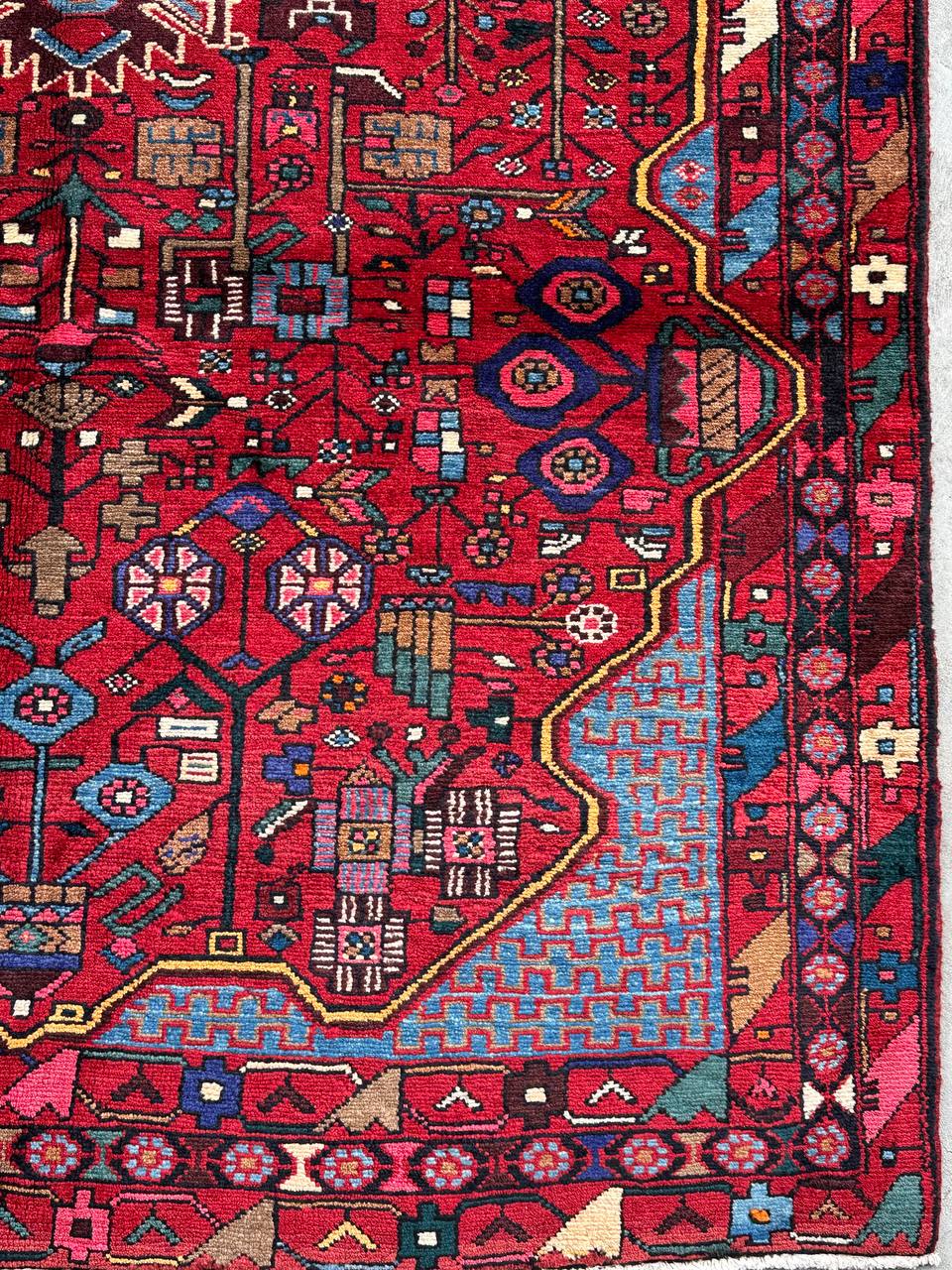 3x1.5M Tribal Nahavand Rug - Image 3