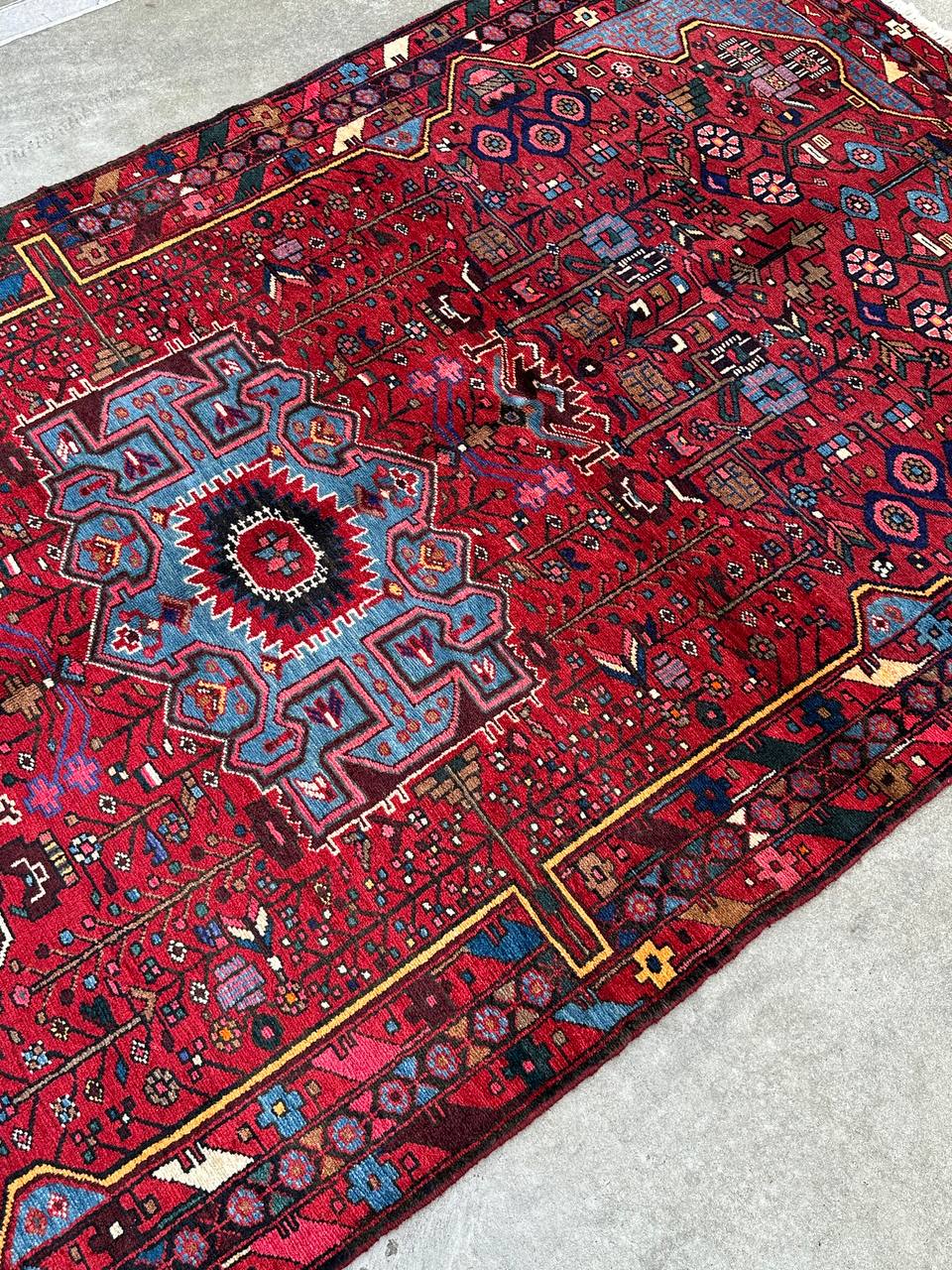 3x1.5M Tribal Nahavand Rug - Image 5