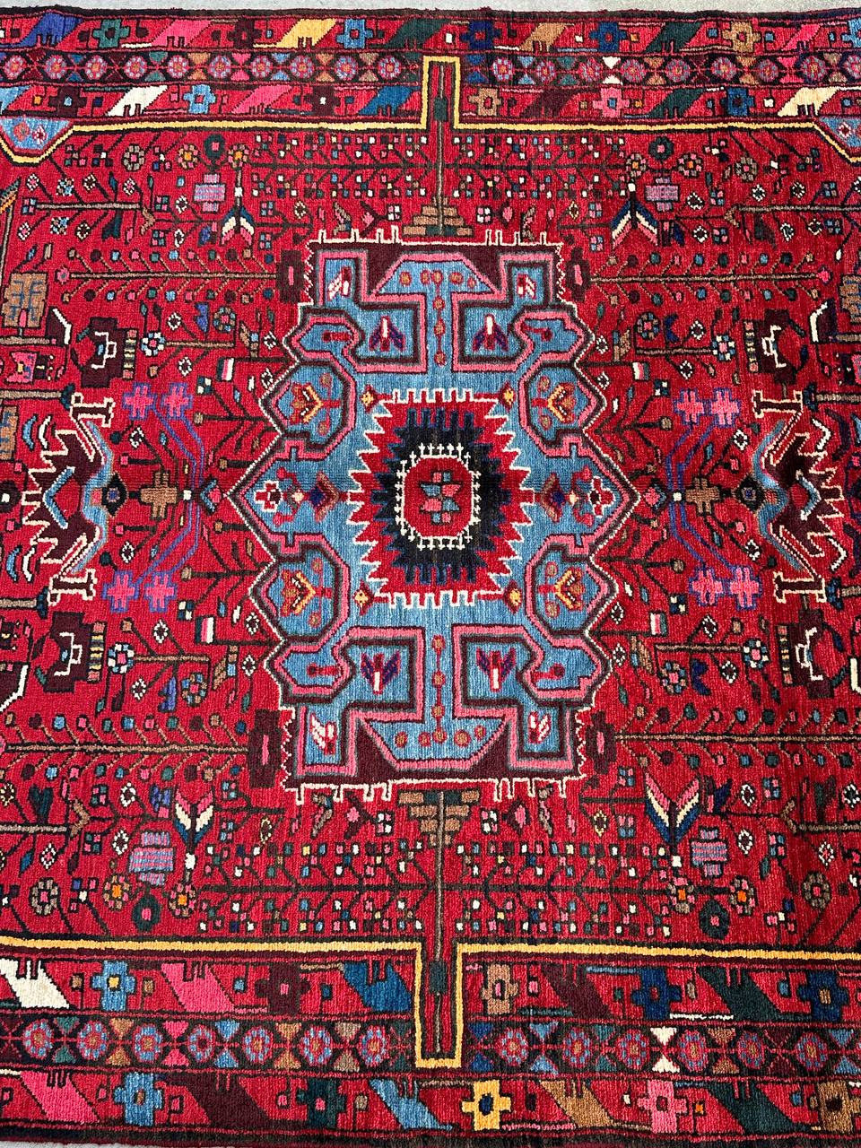 3x1.5M Tribal Nahavand Rug - Image 6