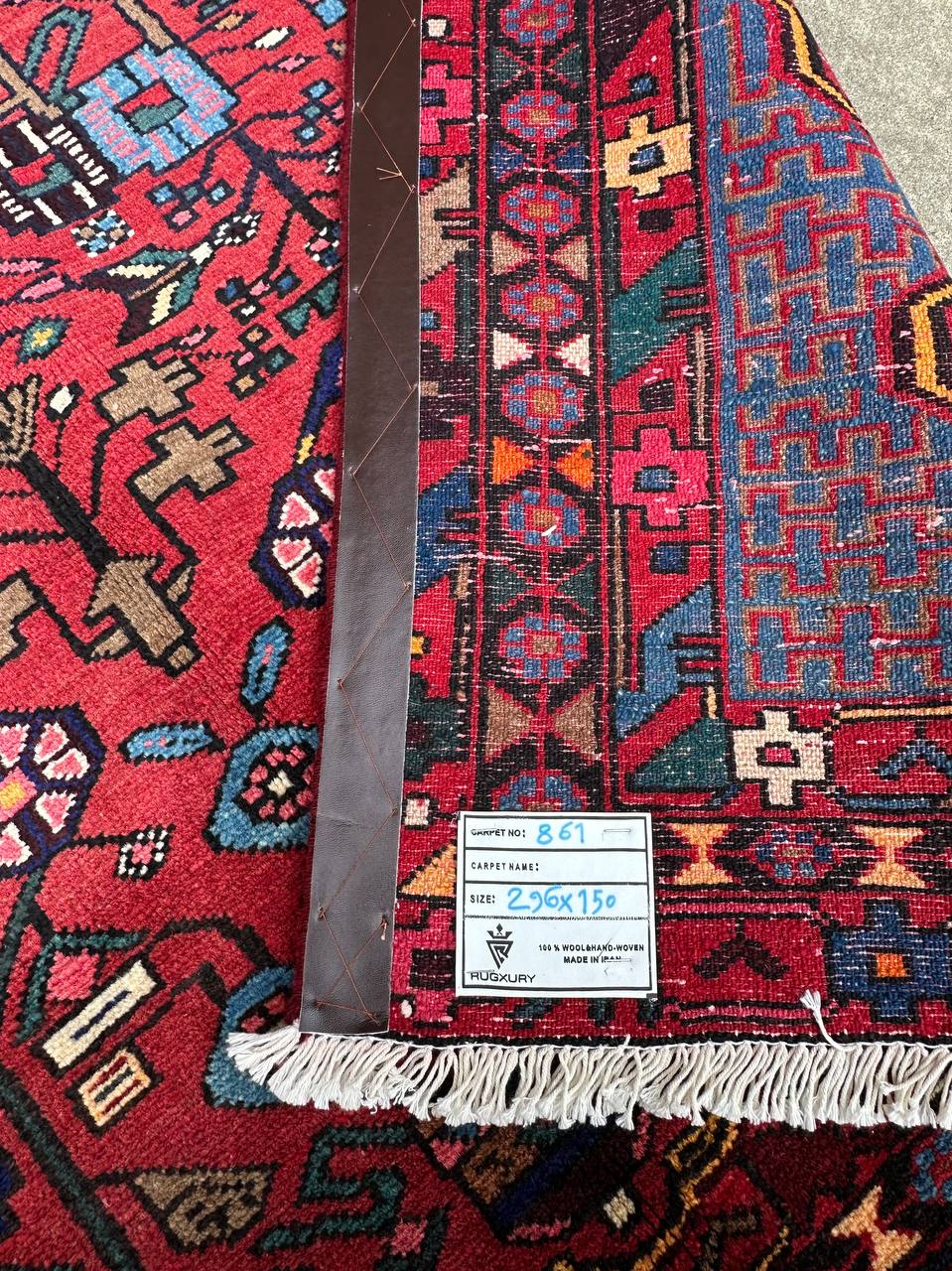 3x1.5M Tribal Nahavand Rug - Image 10