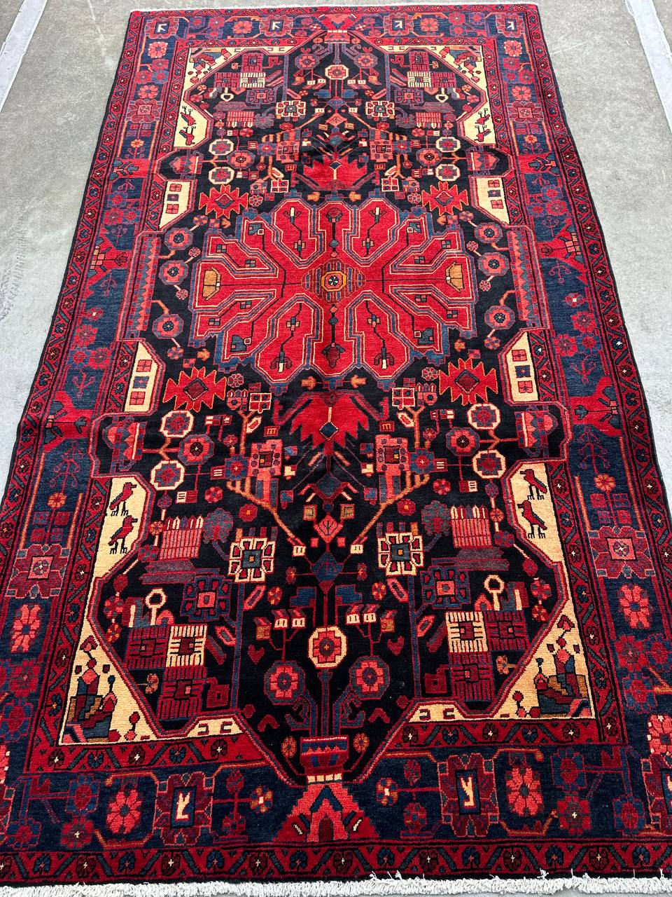 2.8x1.6M Tribal Nahavand Rug - Image 2