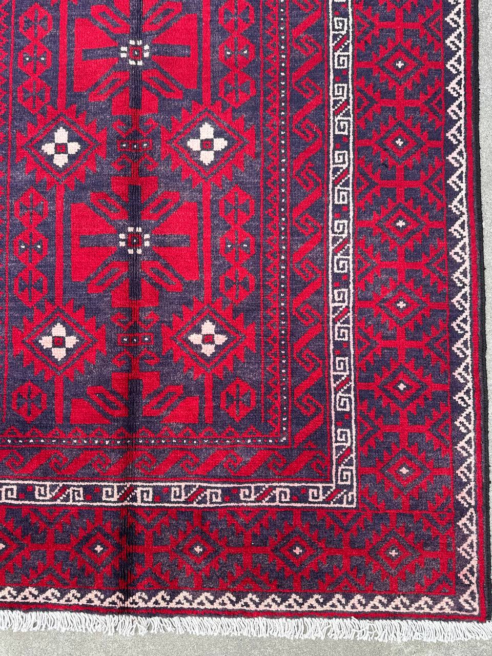 3x1.5M Balouchi Tribal Rug - Image 7