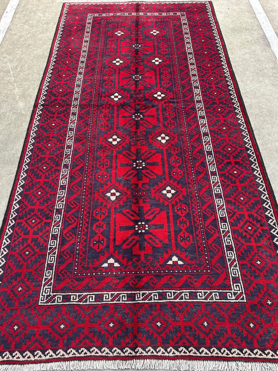 3x1.5M Balouchi Tribal Rug - Image 5