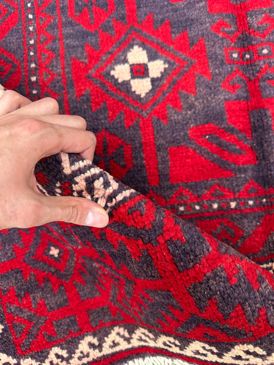 3x1.5M Balouchi Tribal Rug - Image 3