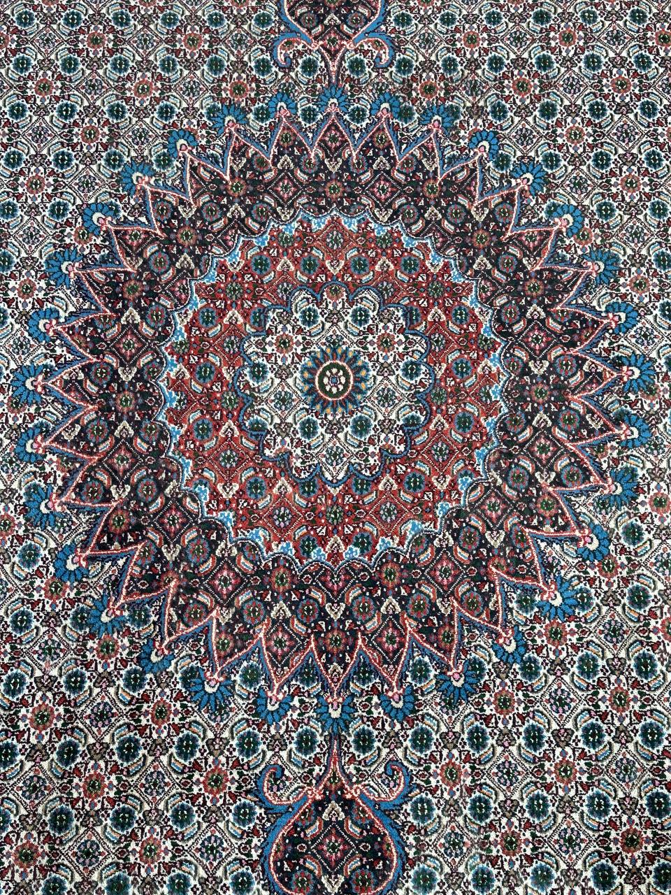 Fine Quality 3x2M Mood Persian Rug (Silkinlaid) - Image 5