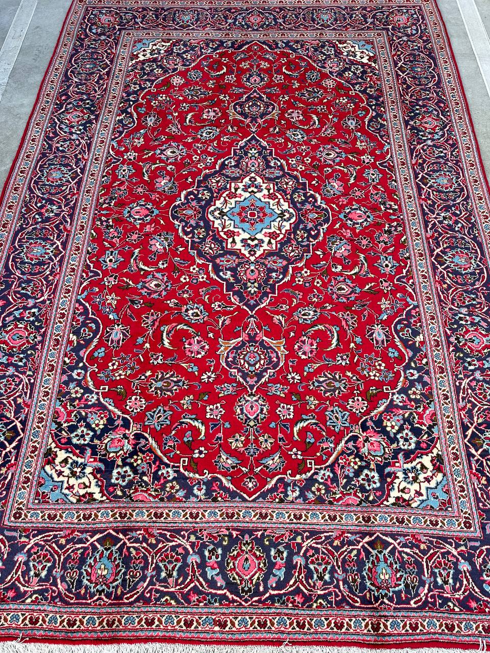 3x2M Royal Traditional Persian Kashan Rug - Image 2