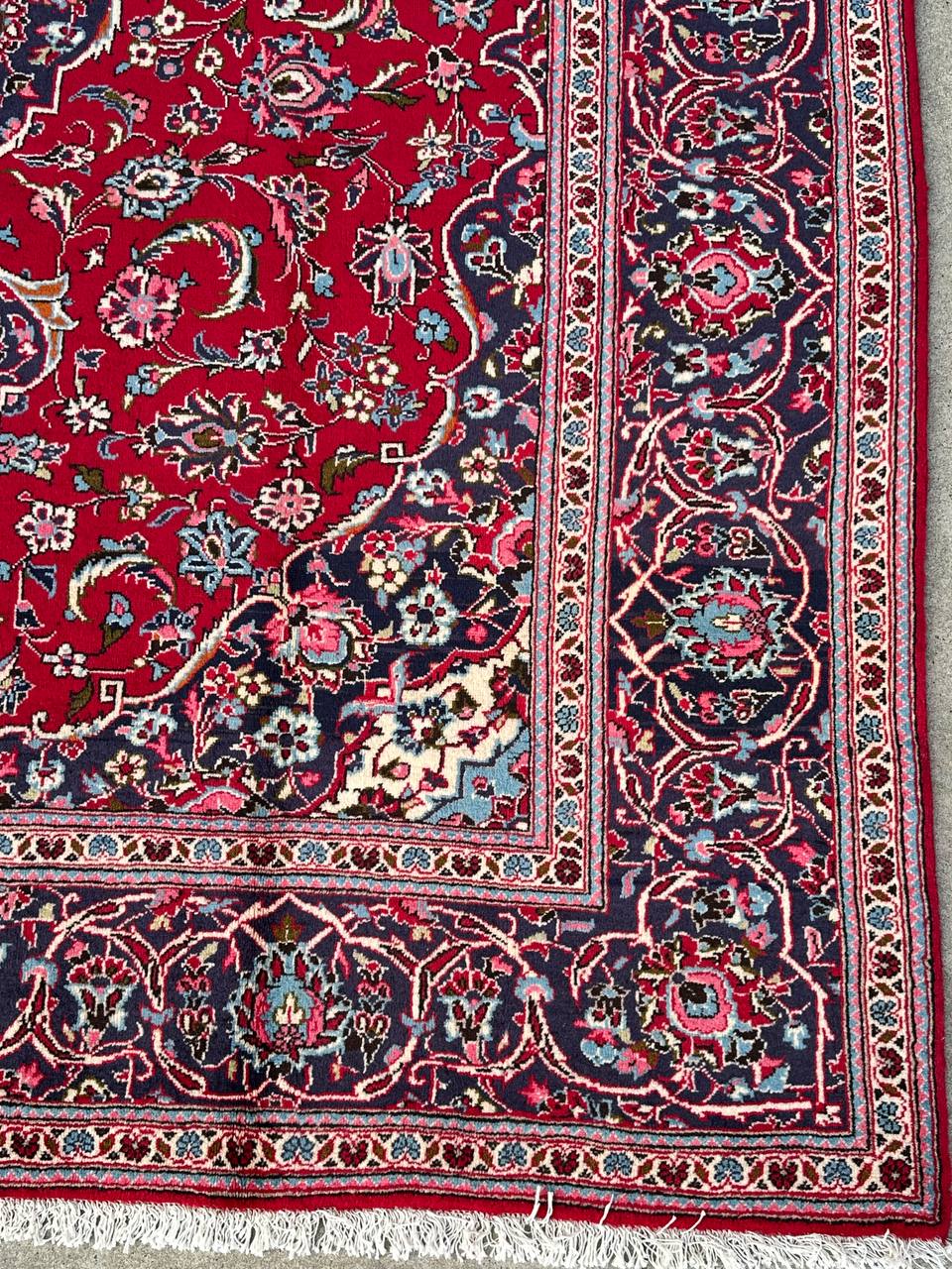 3x2M Royal Traditional Persian Kashan Rug - Image 8
