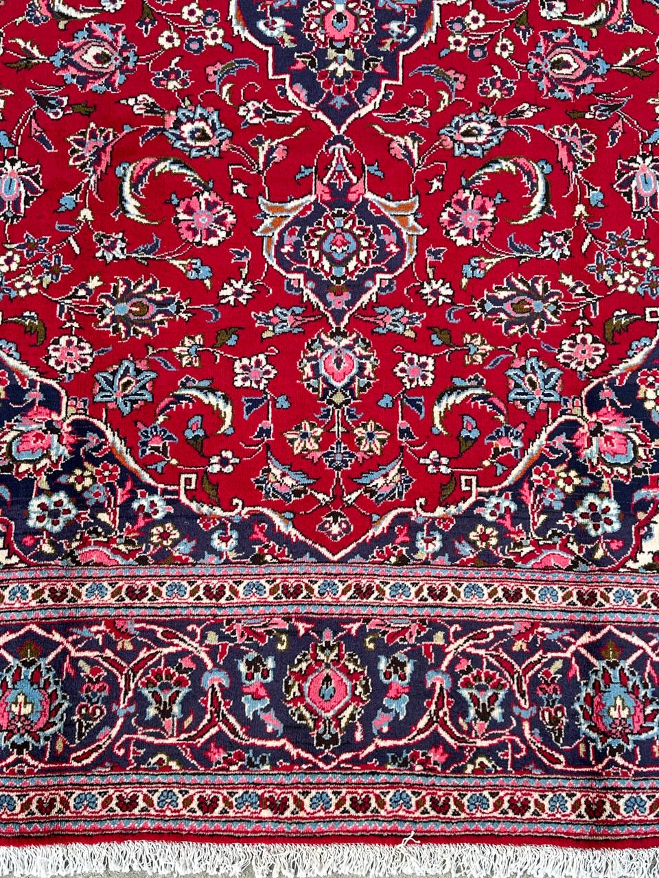 3x2M Royal Traditional Persian Kashan Rug - Image 4
