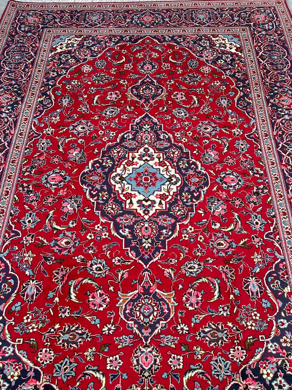 3x2M Royal Traditional Persian Kashan Rug - Image 7
