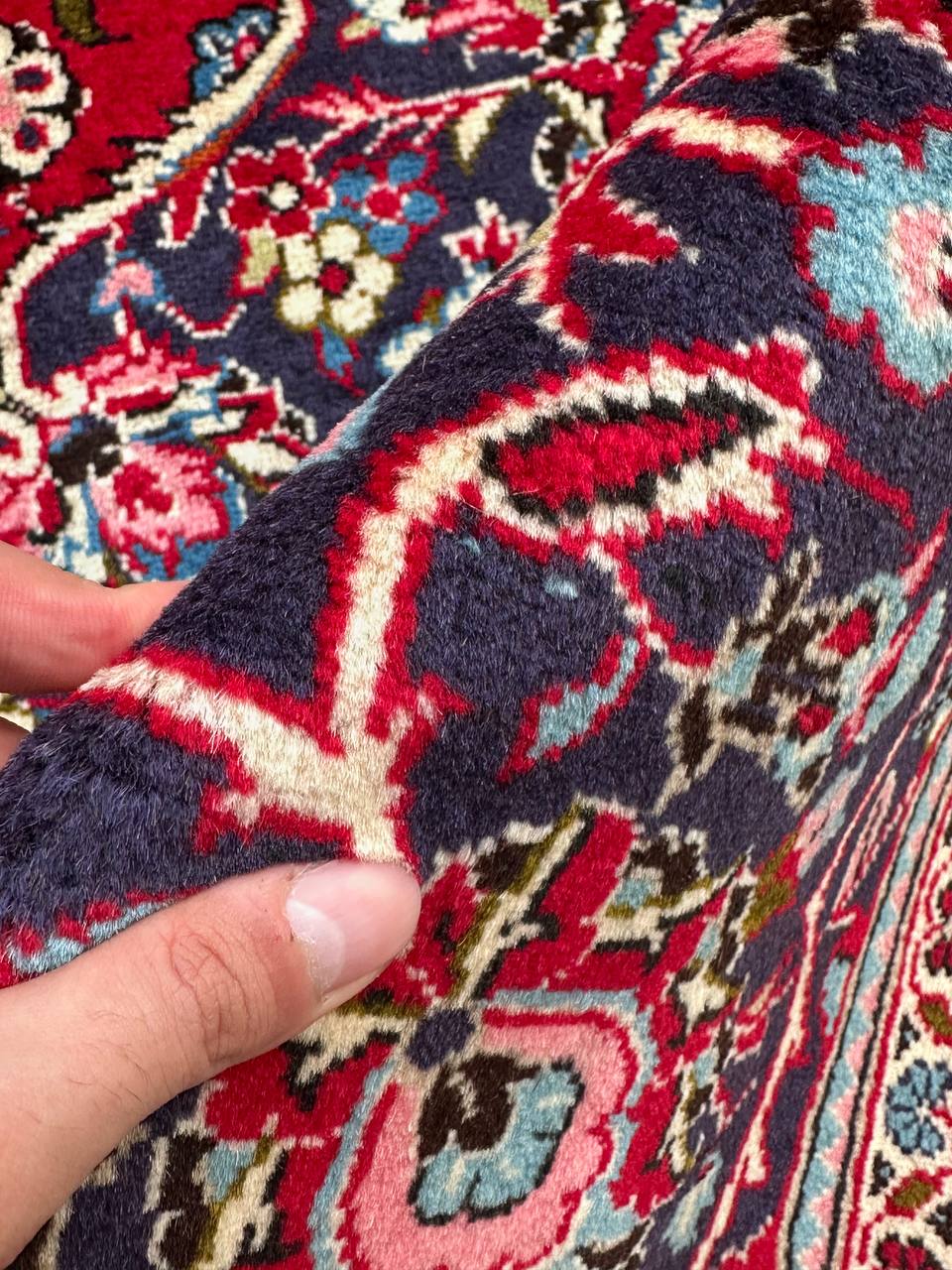 3x2M Royal Traditional Persian Kashan Rug - Image 9