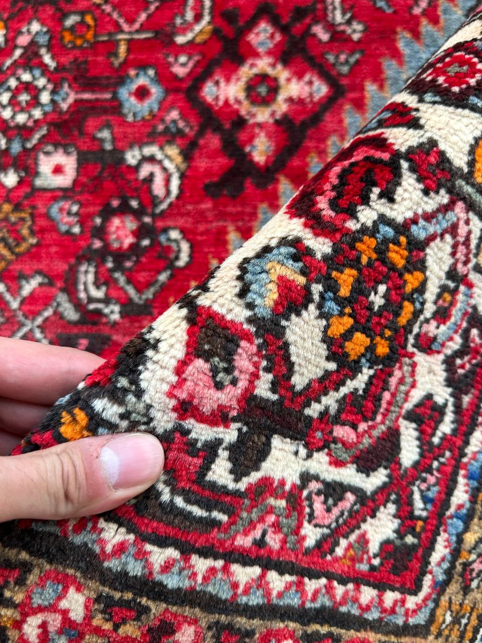 3.2x2.1M Herati Hamedan Rug - Image 8