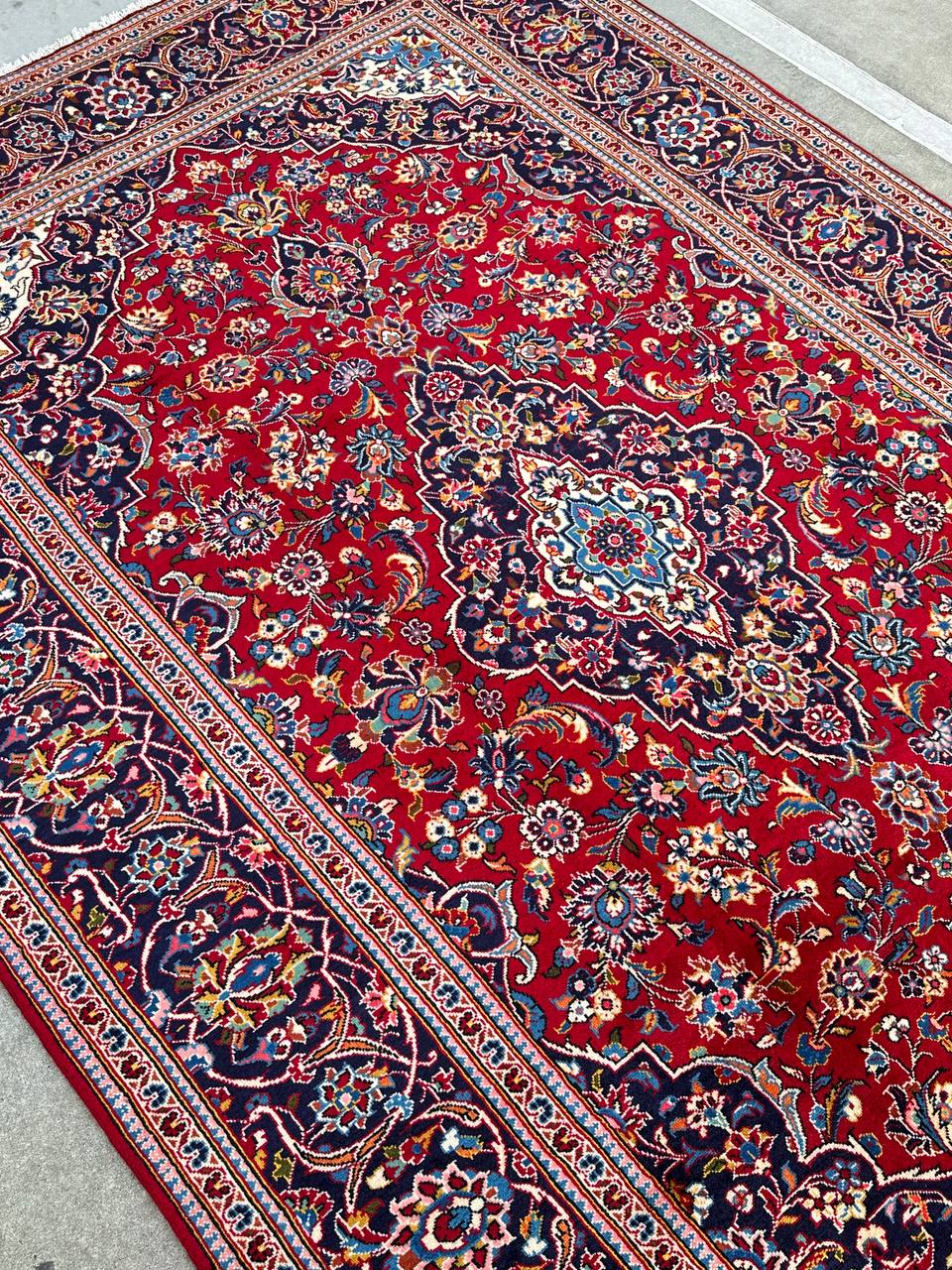 3x2M Royal Traditional Persian Kashan Rug - Image 5