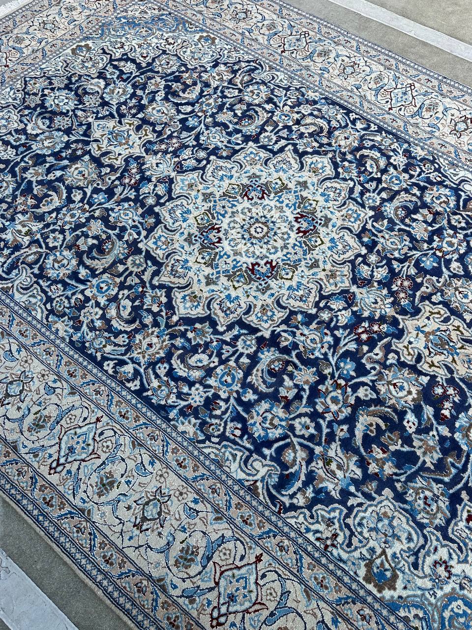 3x2M Persian Nain Silkinlaid - Image 8