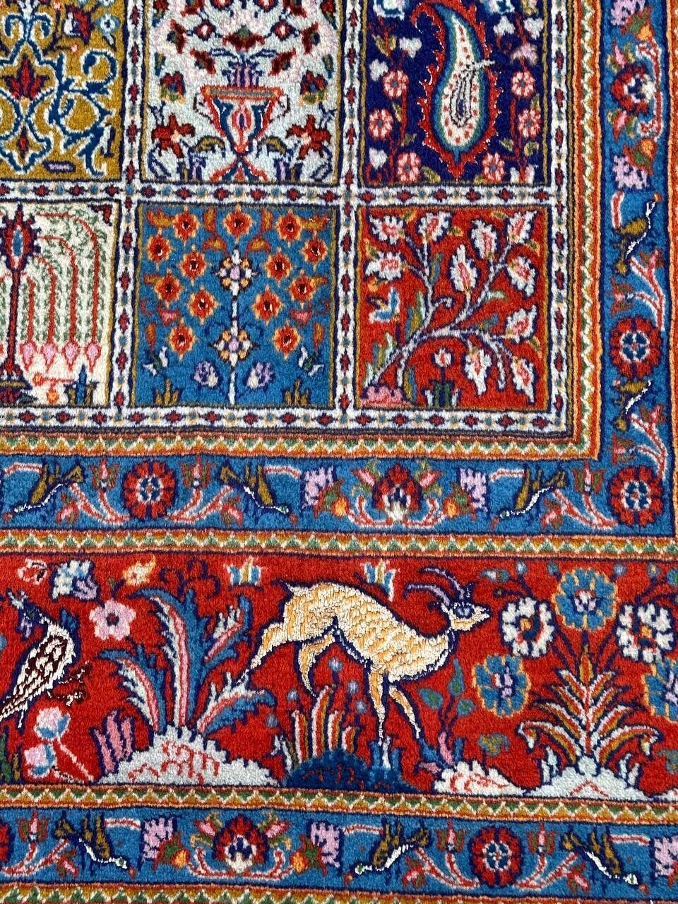 3x2M Garden Design Mood Persian Rug (Silkinlaid) - Image 3