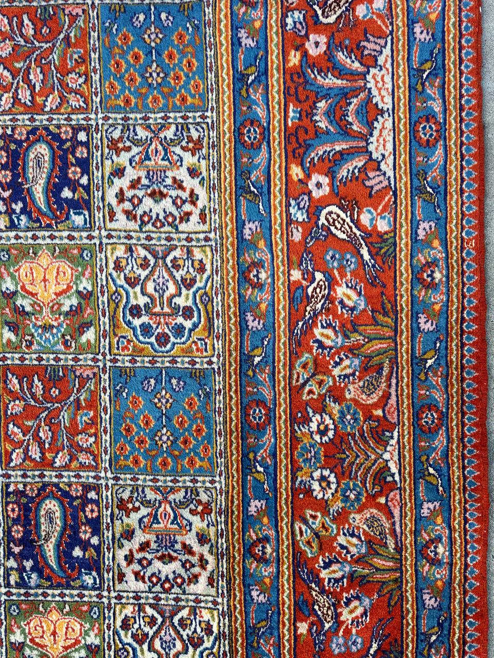 3x2M Garden Design Mood Persian Rug (Silkinlaid) - Image 12
