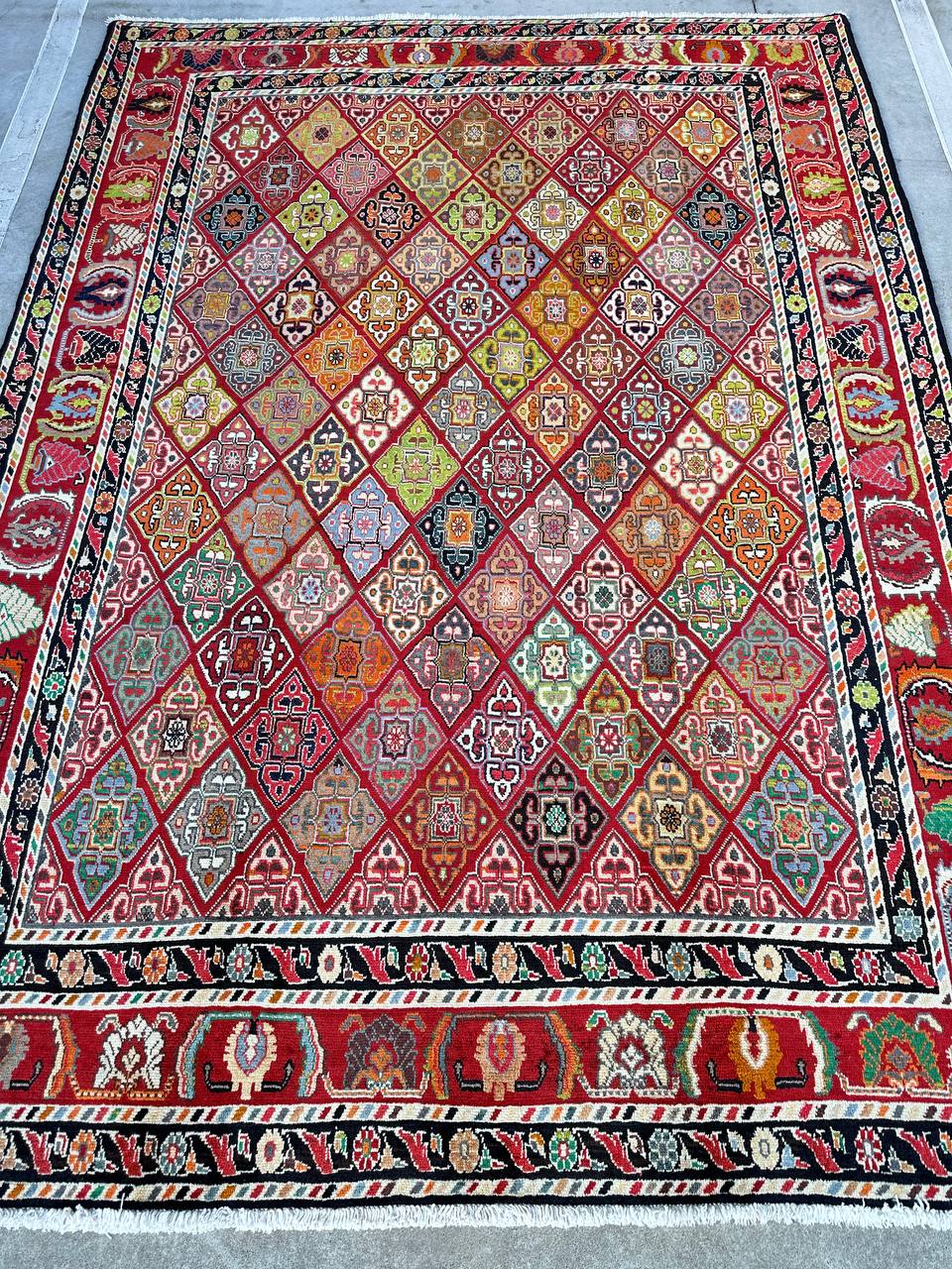 2.8x2M Antique Afshar Kerman Rug (50yrs) - Image 2