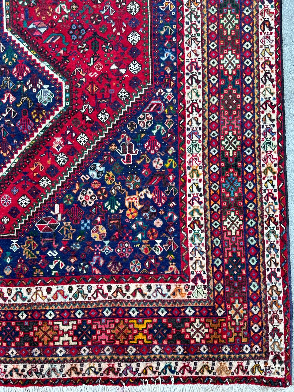 2.7x1.8M Qashghai Shiraz Rug - Image 10