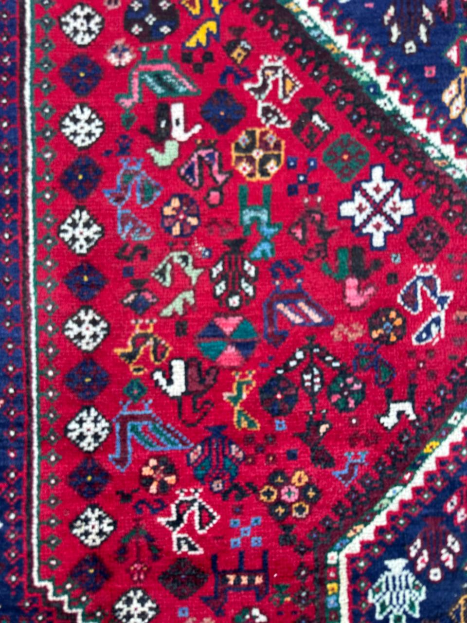 2.7x1.8M Qashghai Shiraz Rug - Image 6