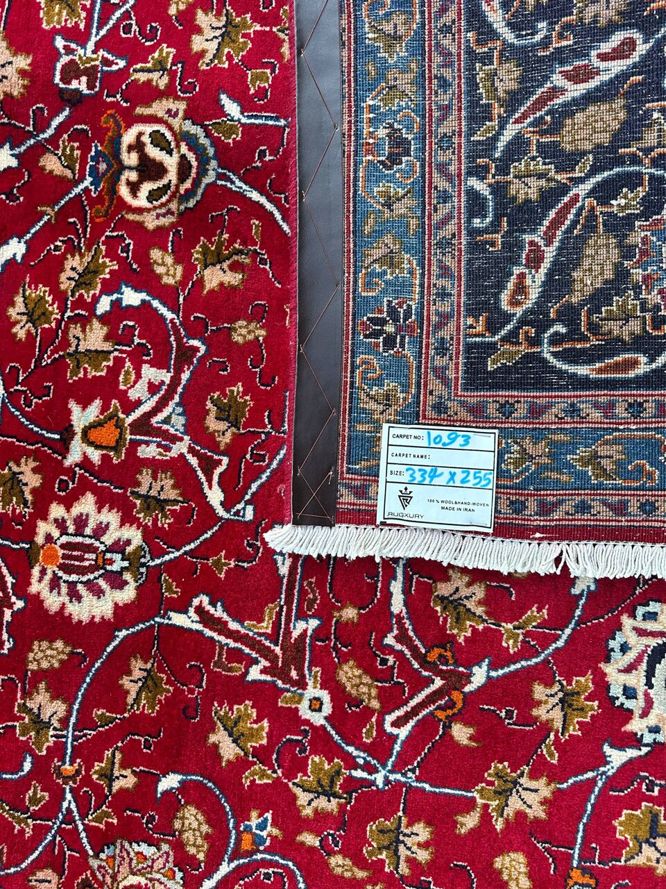 3.3x2.5M Fine Kashmar Persian Rug - Image 11