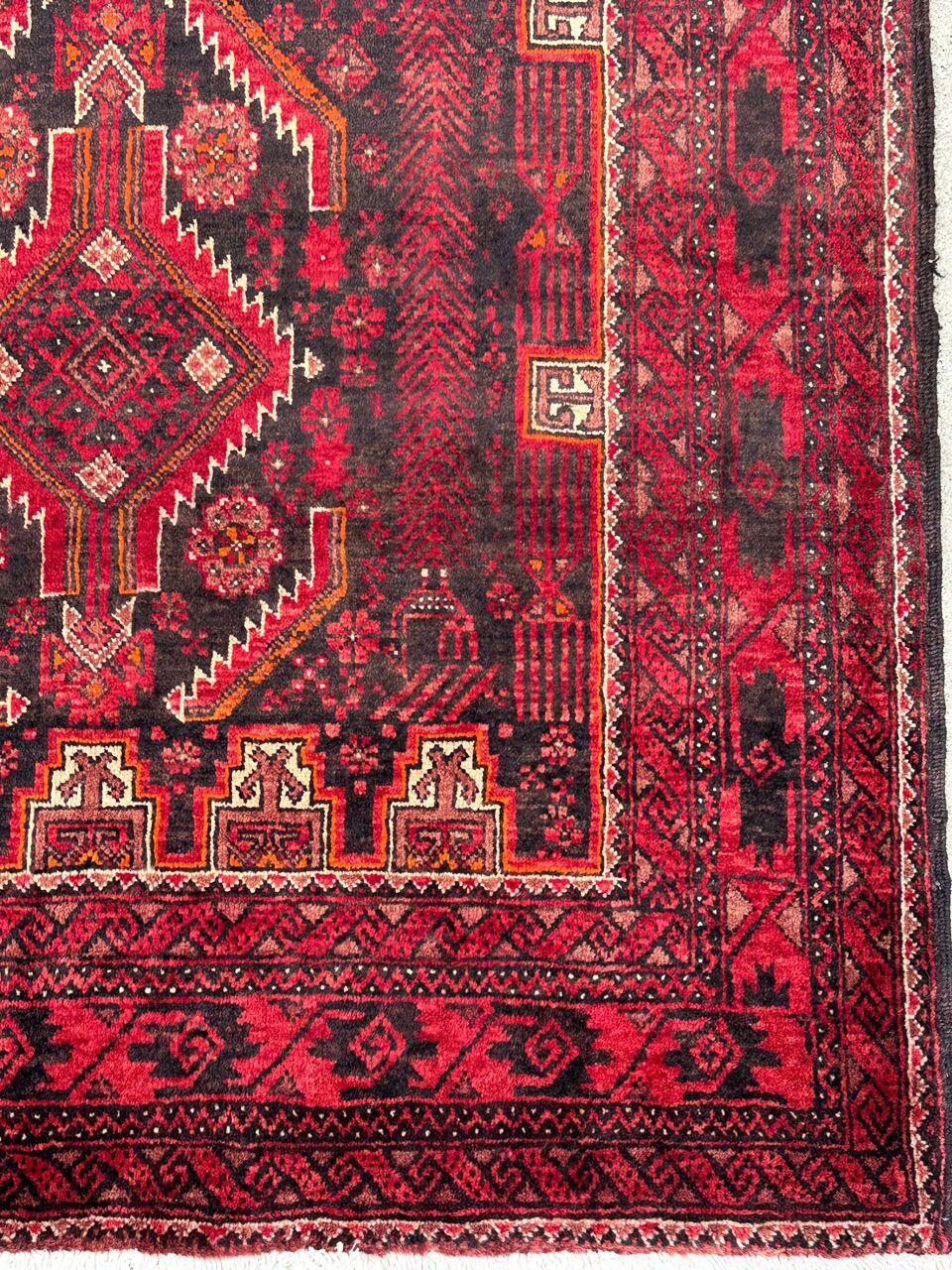 2.1x1.1M Balouchi Tribal Rug - Image 6