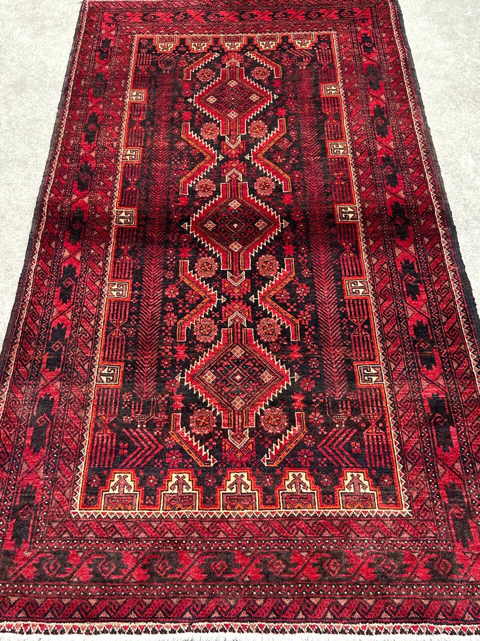 2.1x1.1M Balouchi Tribal Rug - Image 8