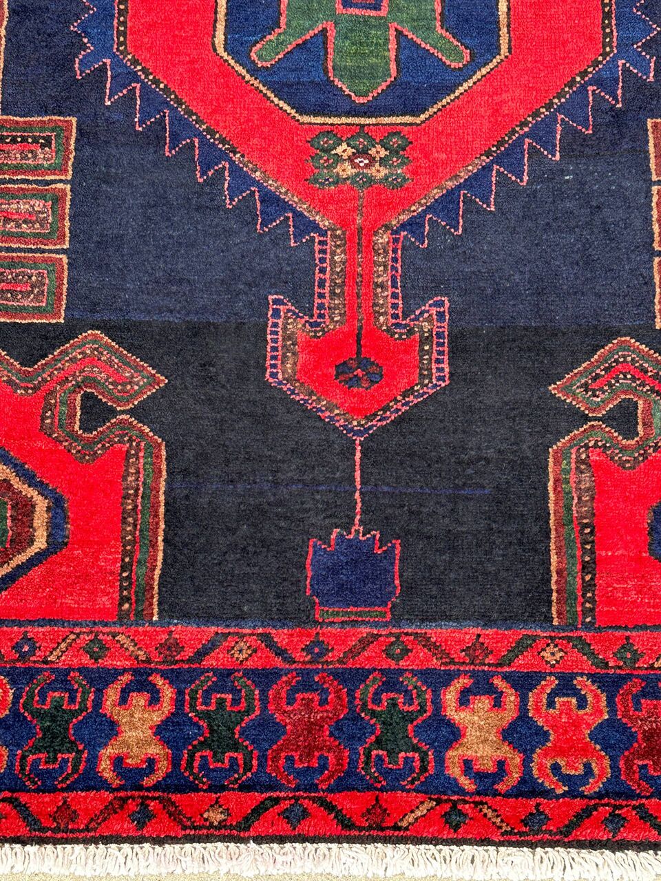 1.7x1.1M Persian Hamadan Rug - Image 3