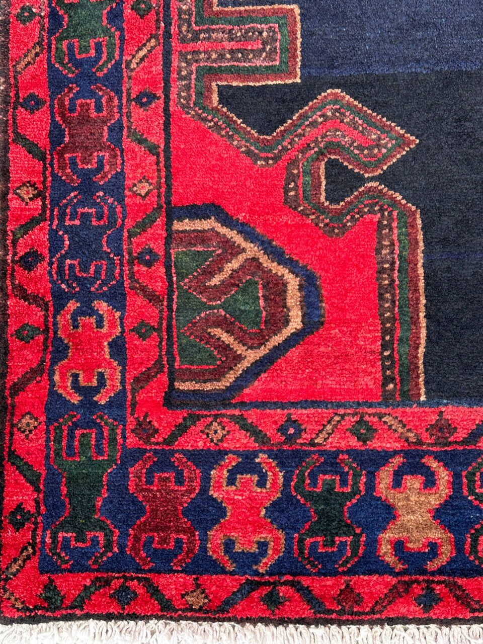 1.7x1.1M Persian Hamadan Rug - Image 4