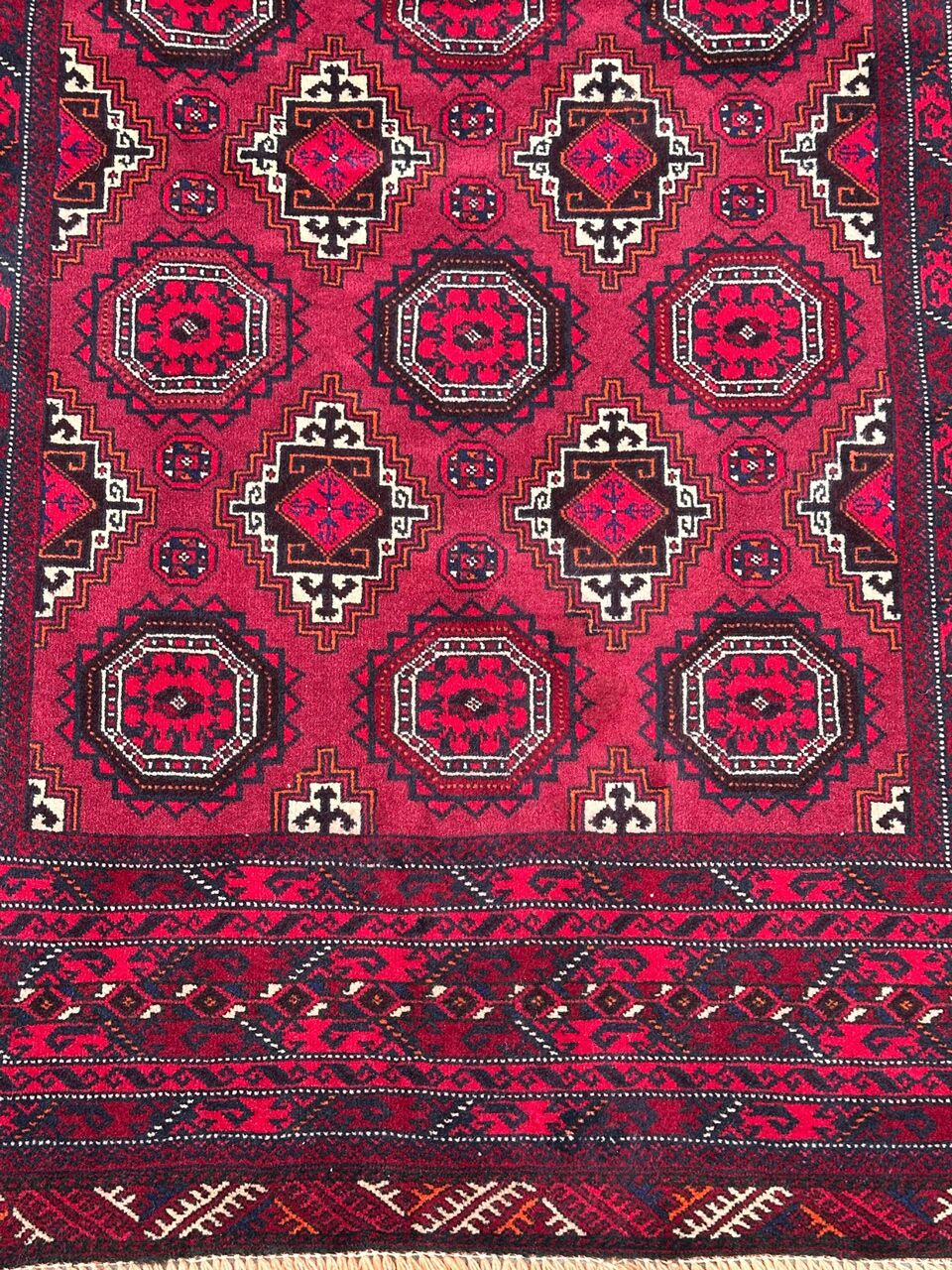 1.5x1M Unique Turkoman Tribal Rug (60 Raj)