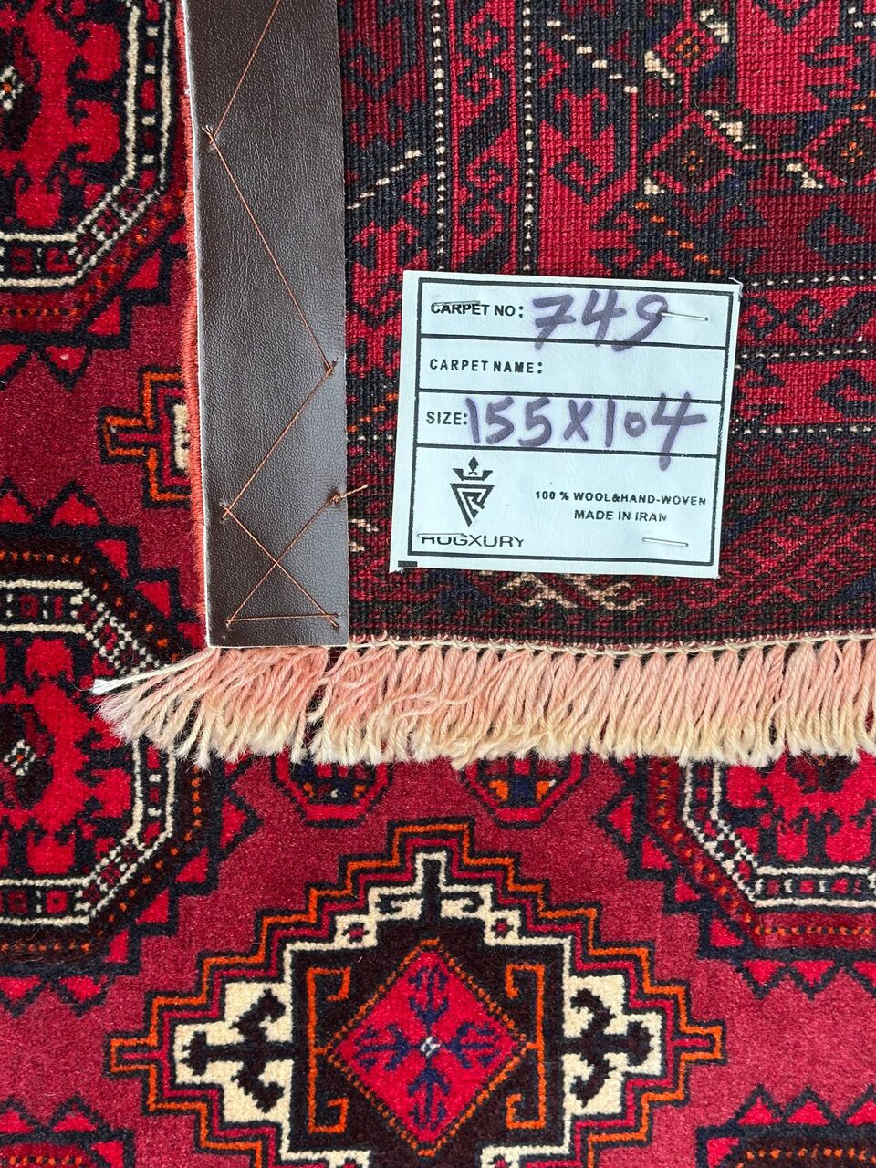 1.5x1M Unique Turkoman Tribal Rug (60 Raj) - Image 9