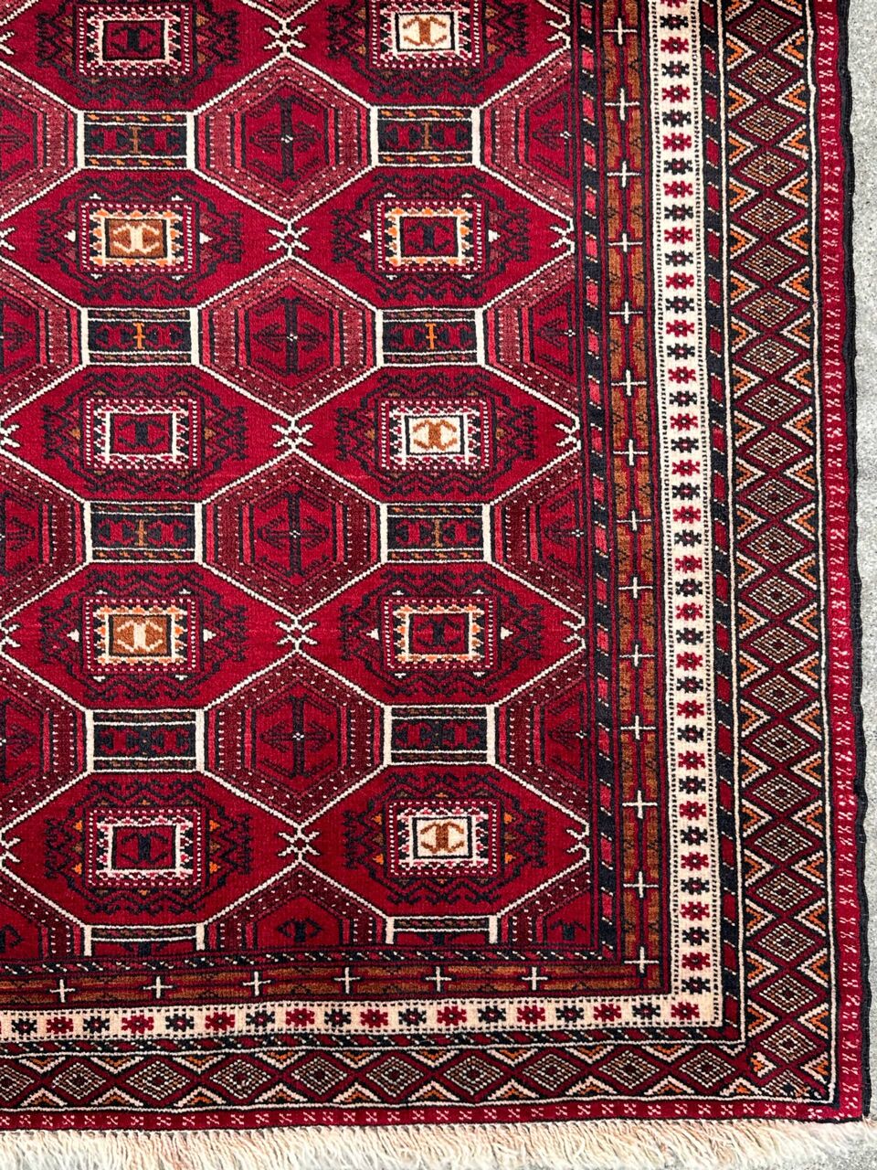 1.4x1M Balouchi Tribal Rug - Image 4