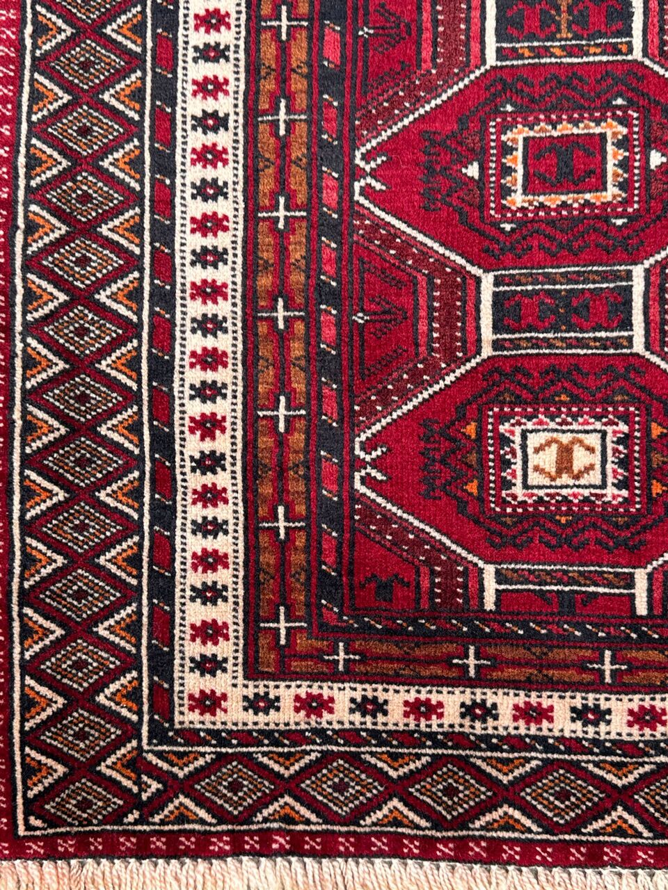 1.4x1M Balouchi Tribal Rug - Image 6