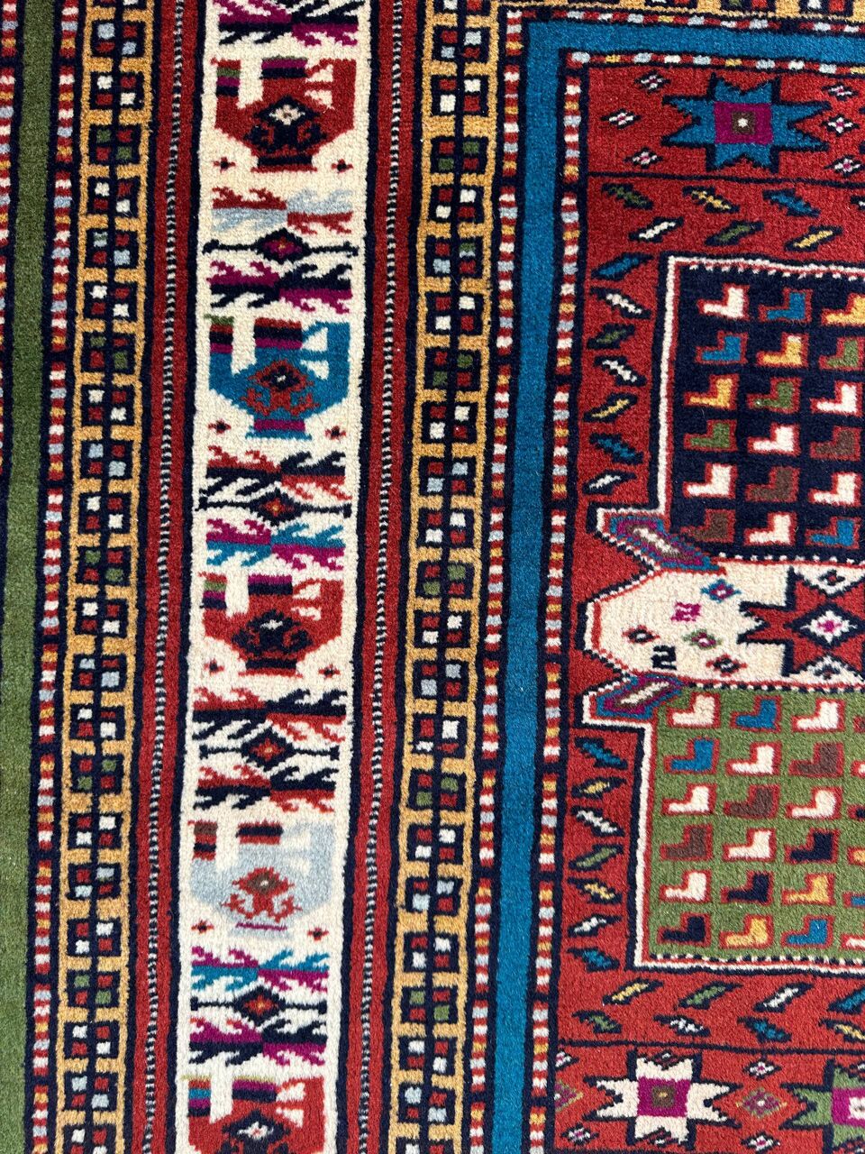 1.9x1.3M Antique Turkoman Persian Rug - Image 6