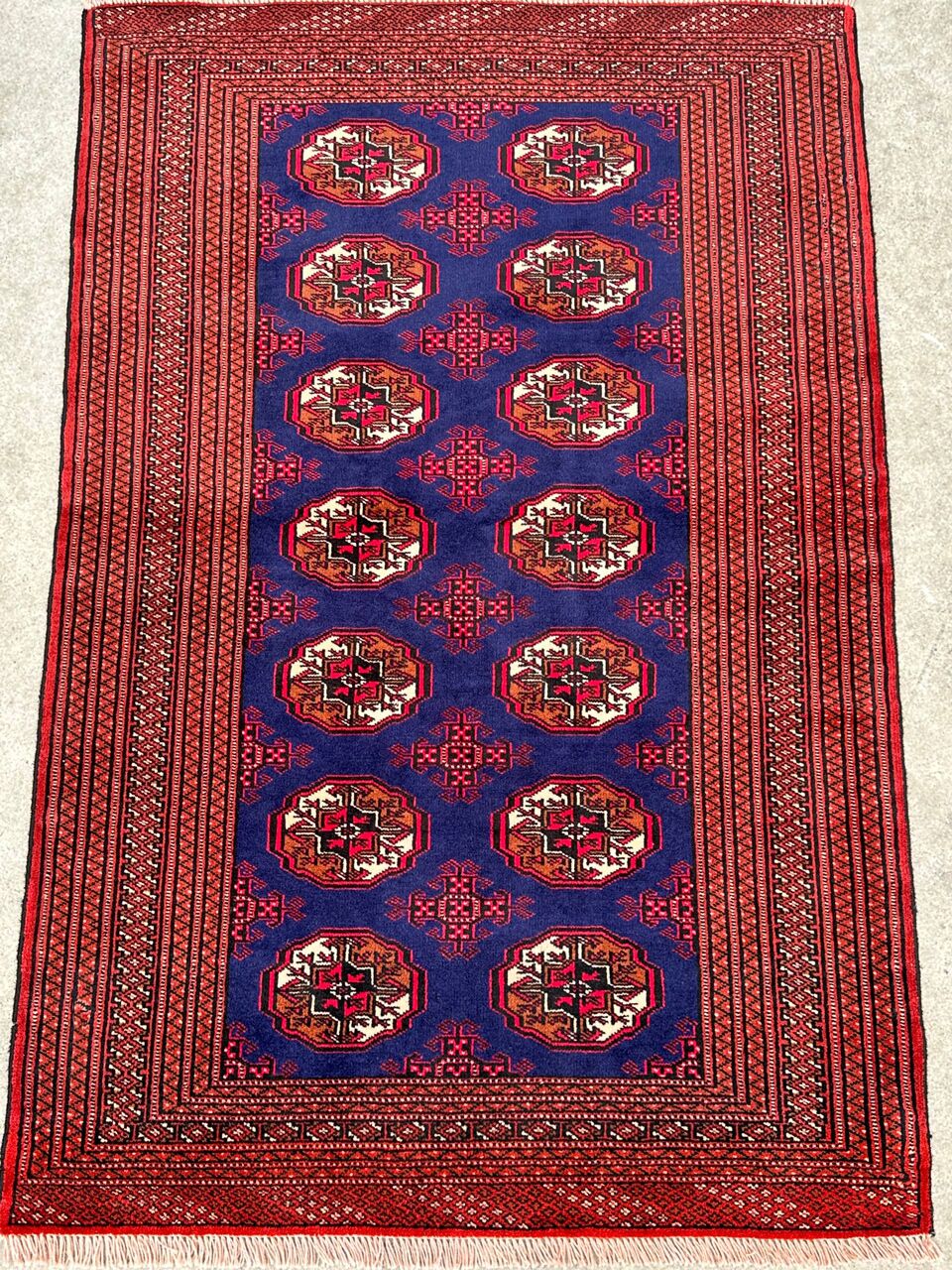 1.5x1M Turkoman Persian Rug - Image 2