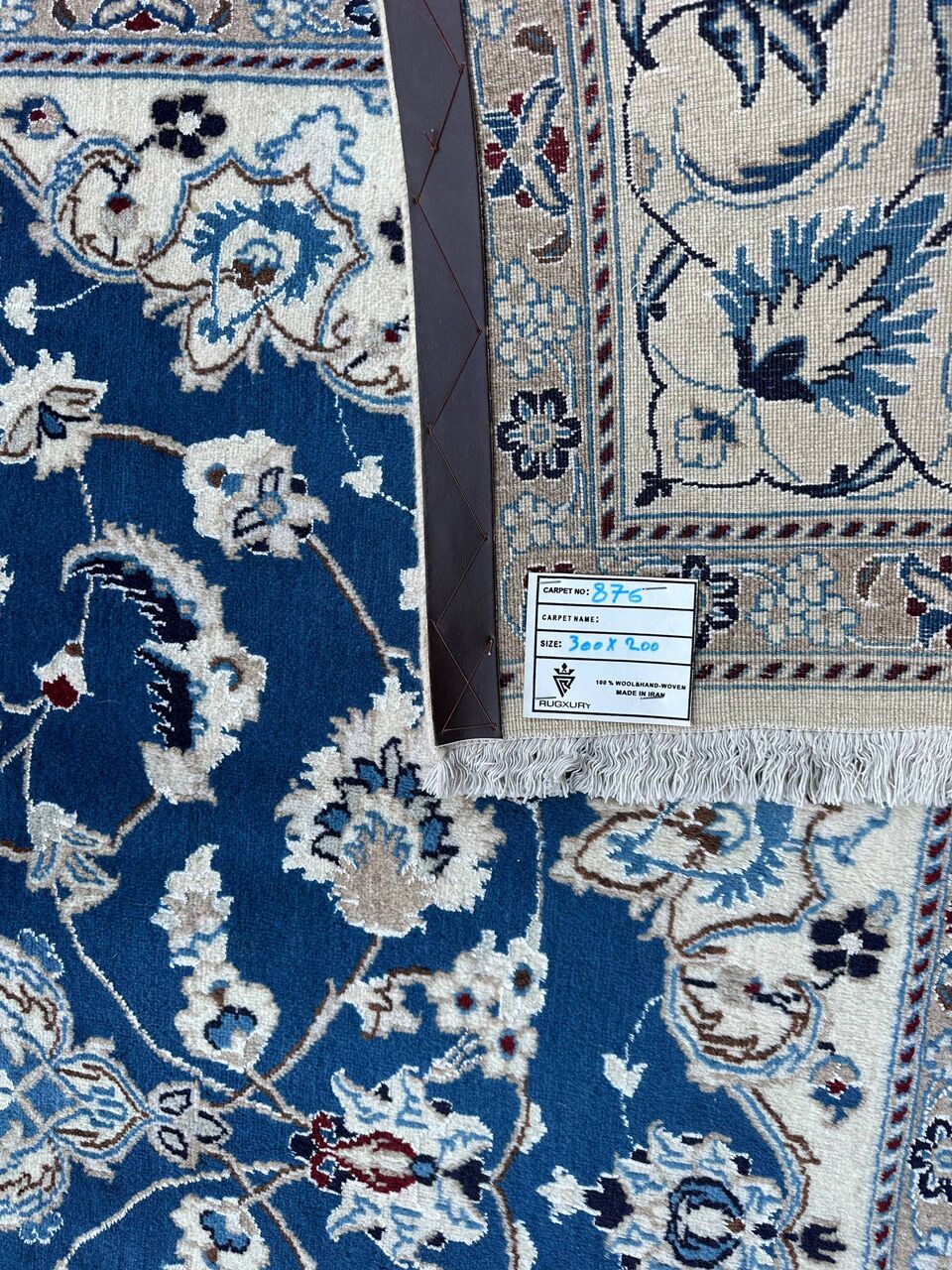 3x2M Persian Nain Rug - Image 10