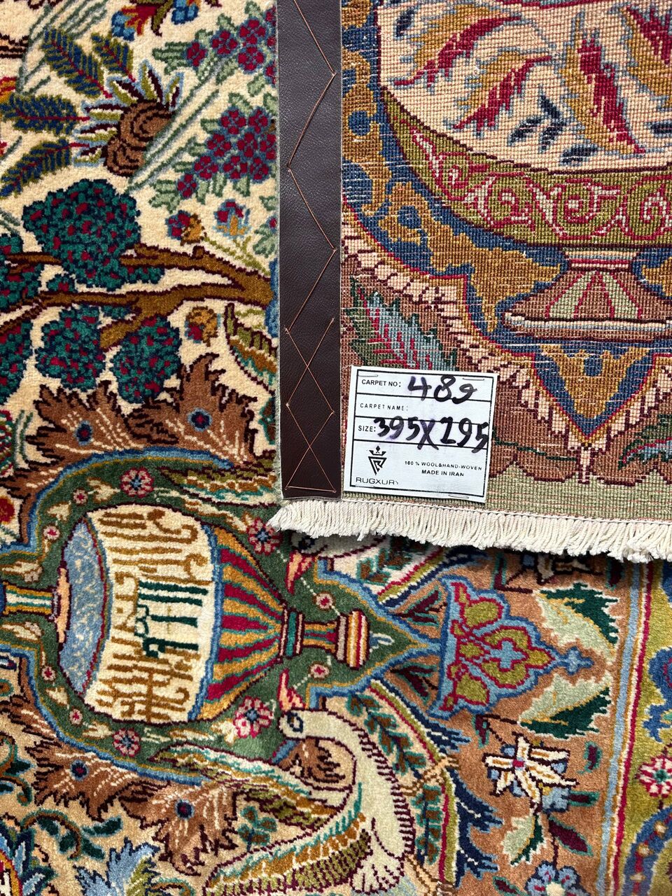 4x3M Pictorial Garden Of Eden Kashmar Rug - Image 15