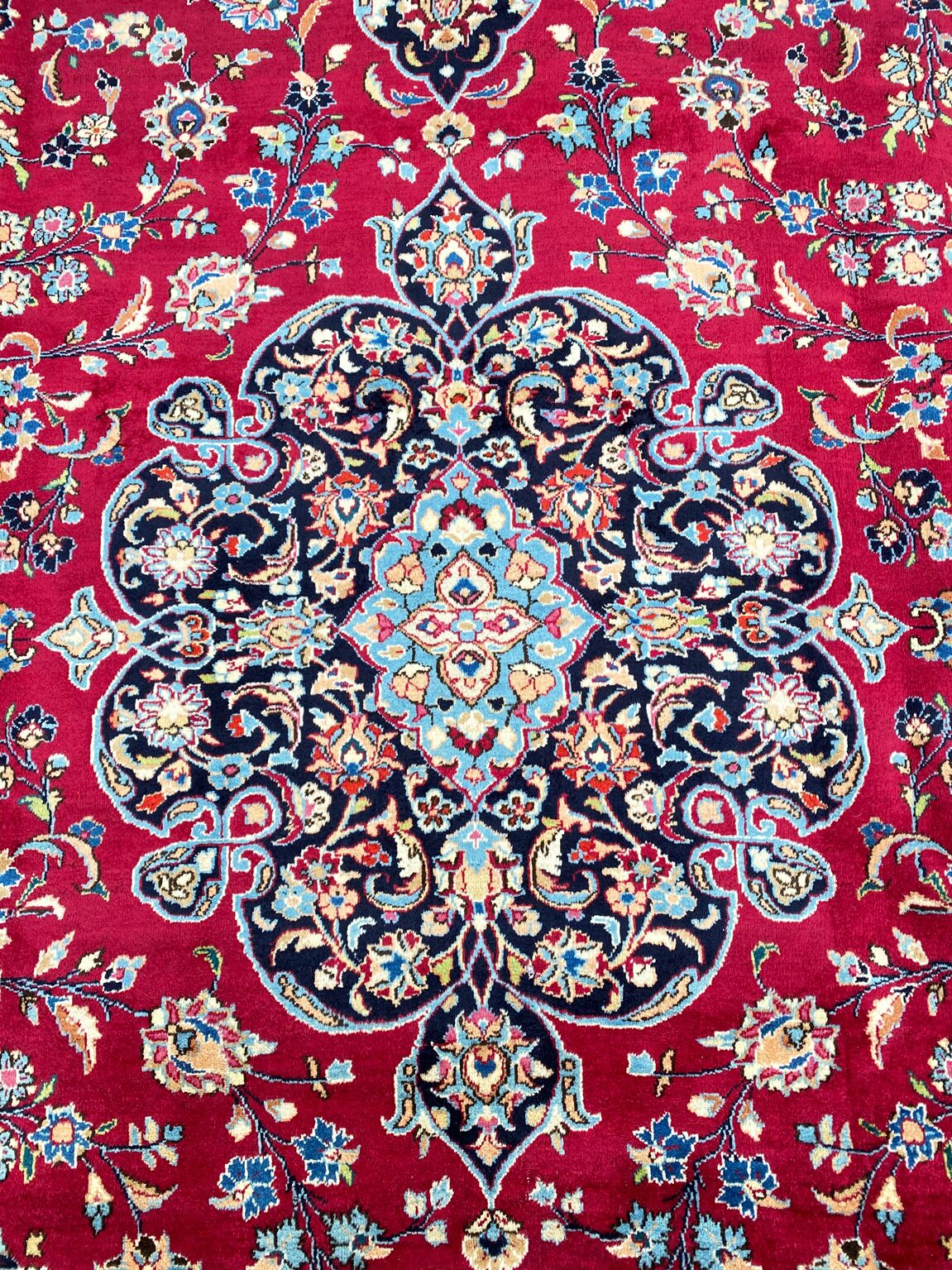 3.7x2.9M Persian Tabriz Rug - Image 2
