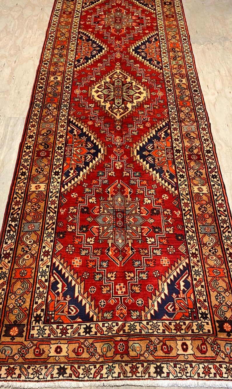 3.3 M Ardebil Persian Runner Rug - Image 4