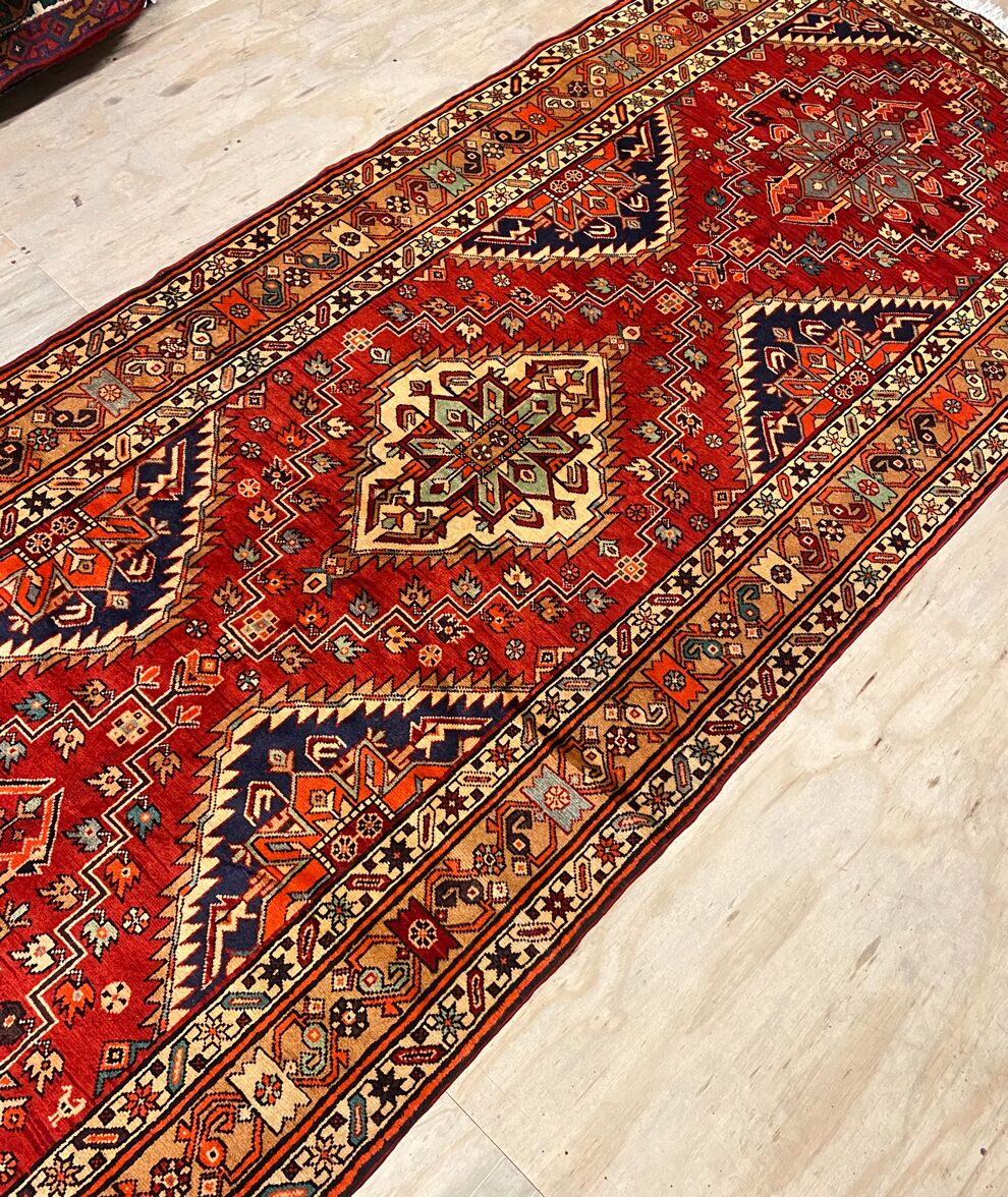 3.3 M Ardebil Persian Runner Rug - Image 7