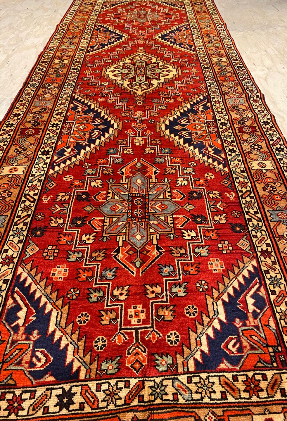 3.3 M Ardebil Persian Runner Rug - Image 2