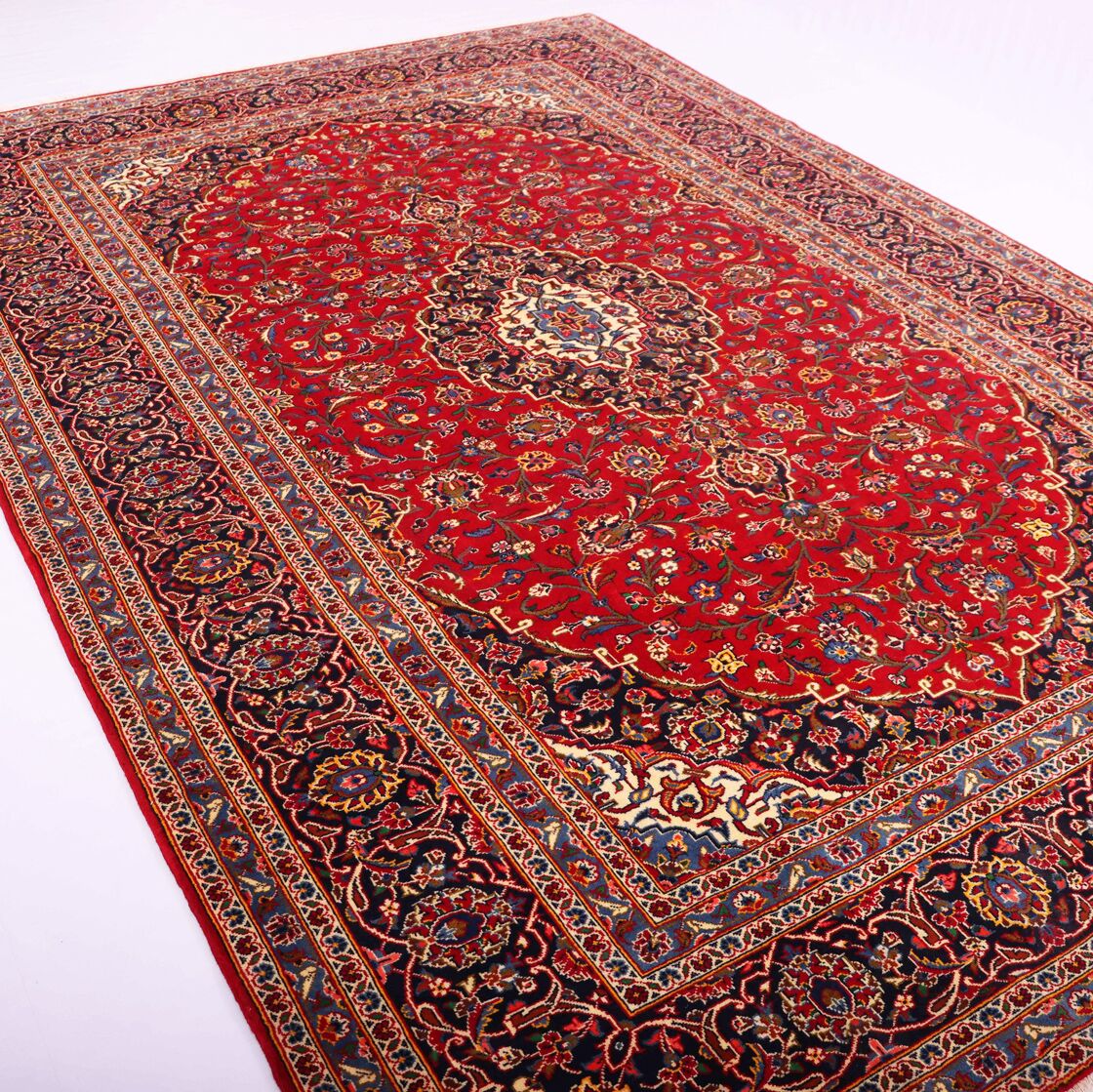 3.5x2.4M Royal Traditional Persian Kashan Rug - Image 2