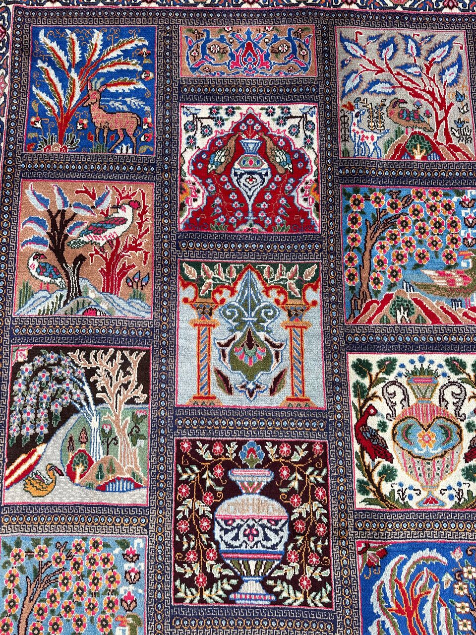 4x3M Garden Design Kashmar Persian Rug - Image 8